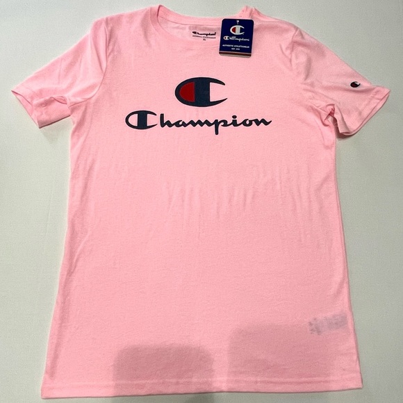 Champion Kids T-Shirt Top Short Sleeve Athletic Wear Crewneck XL NWT - Picture 2 of 12
